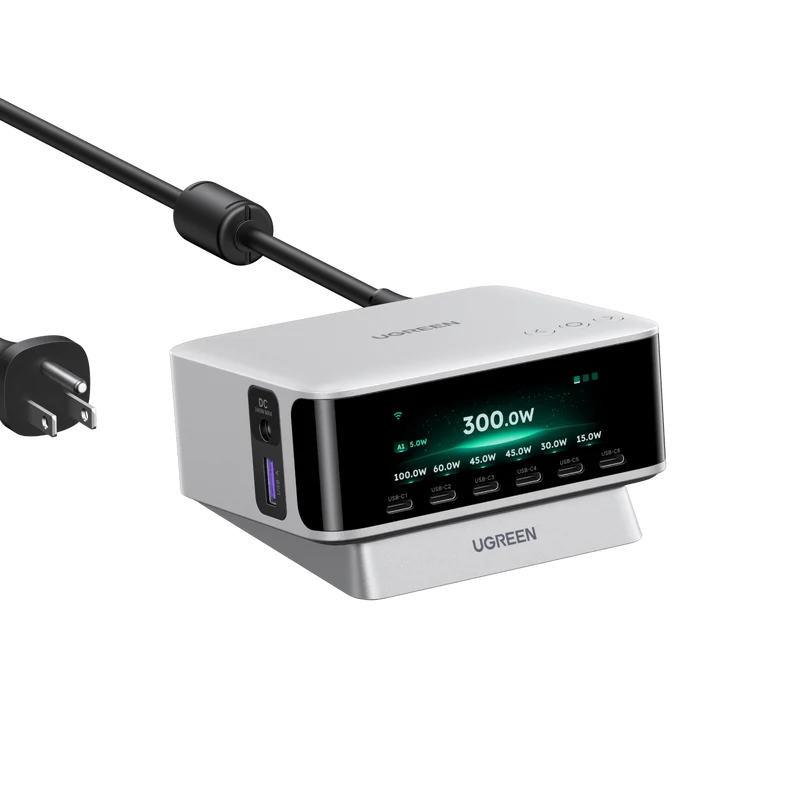 UGREEN Nexode Pro 300W 5-Port GaN Desktop Charger