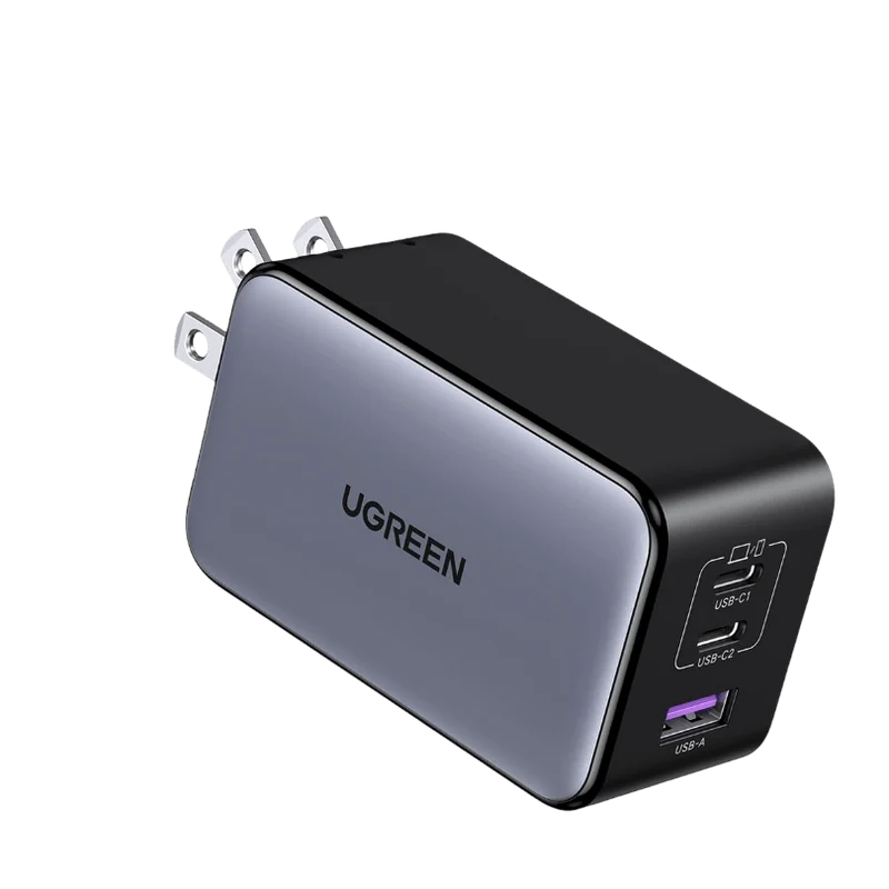 UGREEN Nexode 100W 3-Port Charger with Foldable Plug