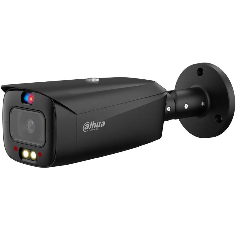 Dahua IPC-HFW3849T1-ZAS-PV-PRO Zwart | WizSense 8MP | 2.7-12mm | WizColor TiOC PRO Bullet met Active Deterrence