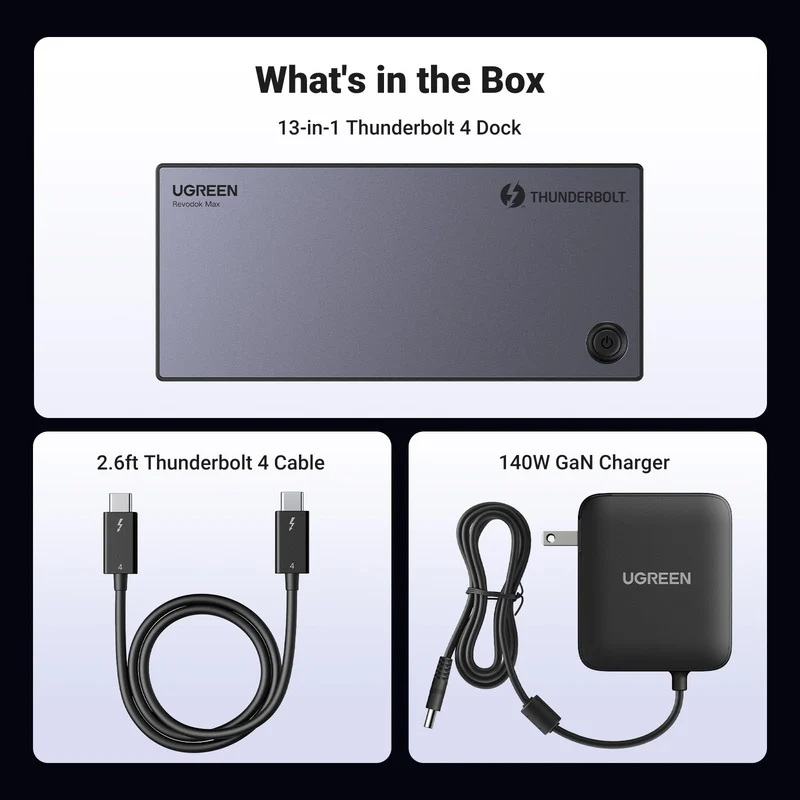 UGREEN Revodok Max 13-in-1 Thunderbolt 4 Docking Station