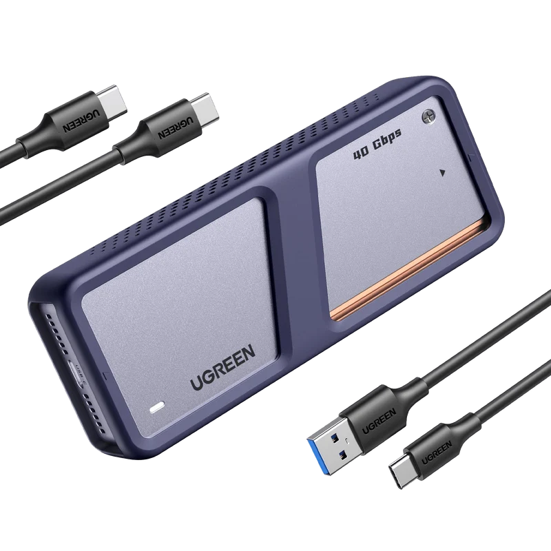UGREEN 40Gpbs Hard Drive Enclosure with Cooling Fan