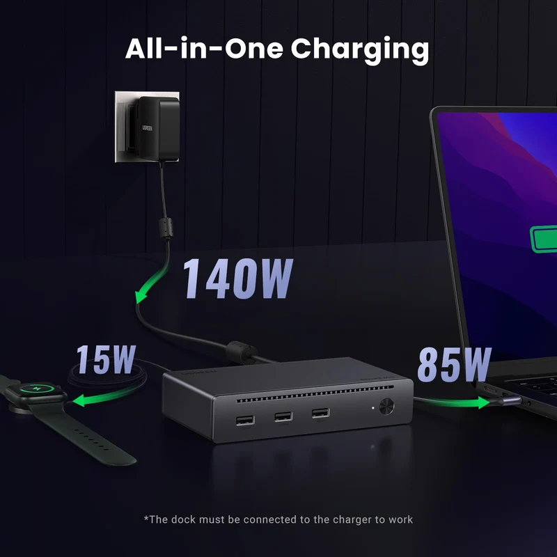 UGREEN Revodok Max 8-in-1 Thunderbolt 4 Docking Station