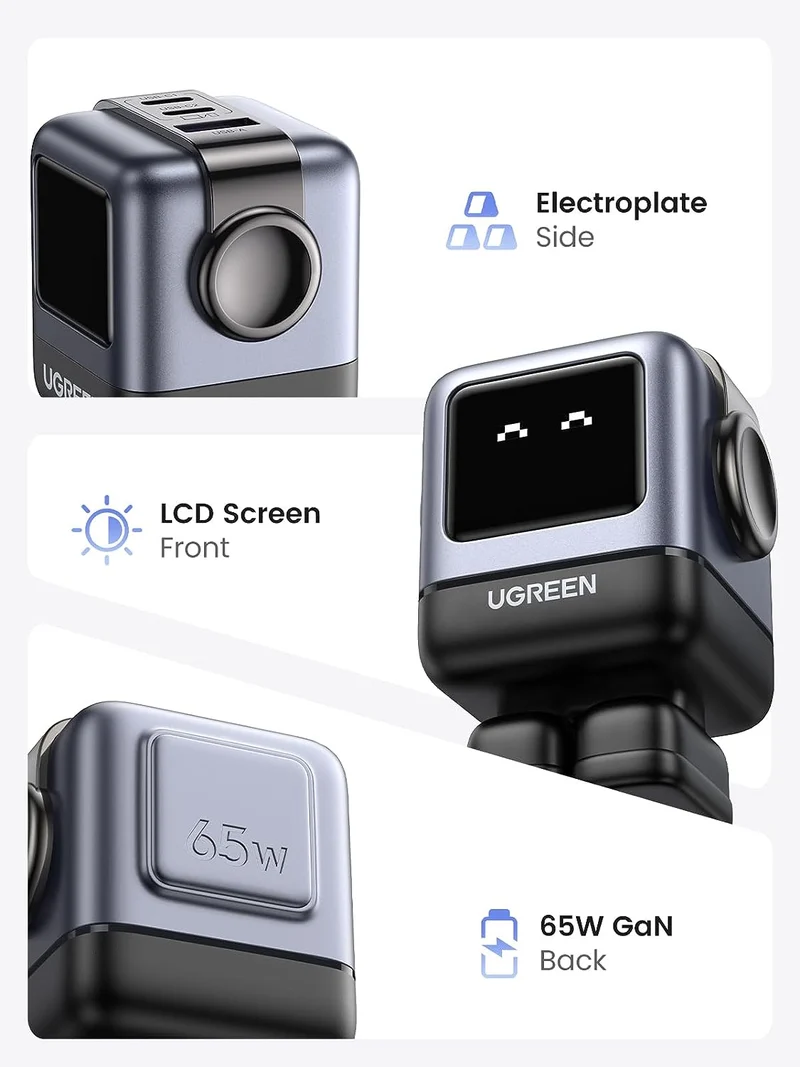 UGREEN Uno Charger 65W Bundle (Black)