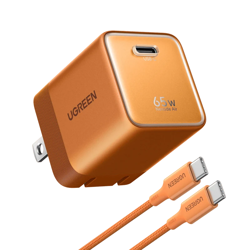 UGREEN Nexode Air USB-C Charger (65W, GaN, Foldable Plug)