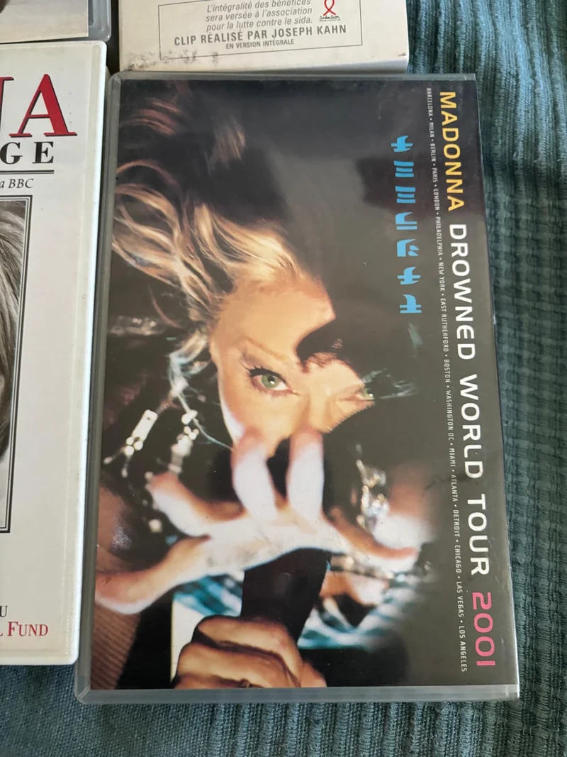 CASSETES VIDEO VHS