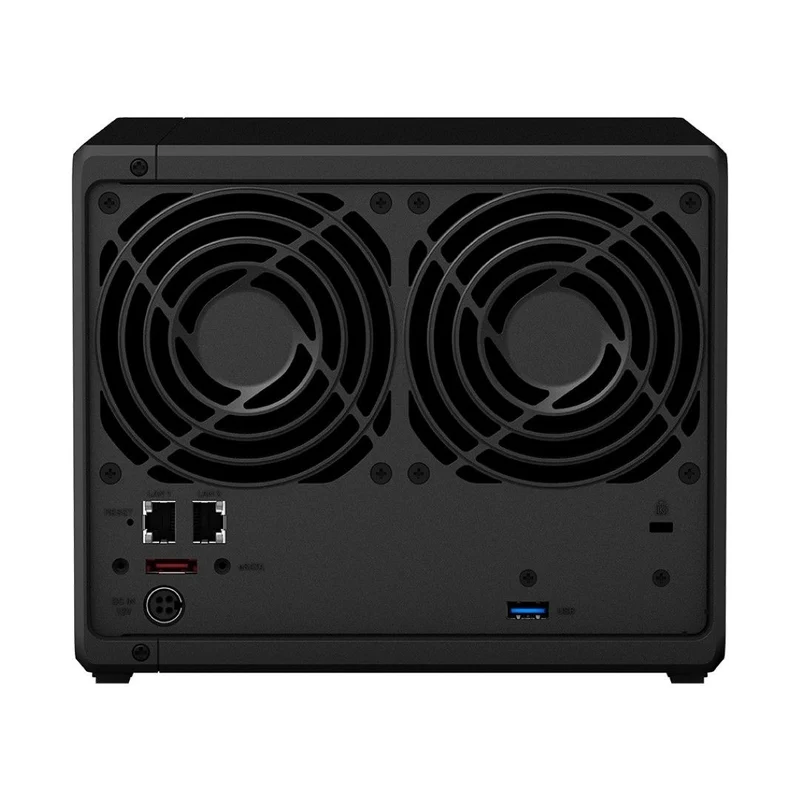 Synology DiskStation DS925+ | 4-Bay NAS | AMD Ryzen Dual-core | M.2 SSD Cache | Surveillance Station | tot 4 × 108TB | Zwart