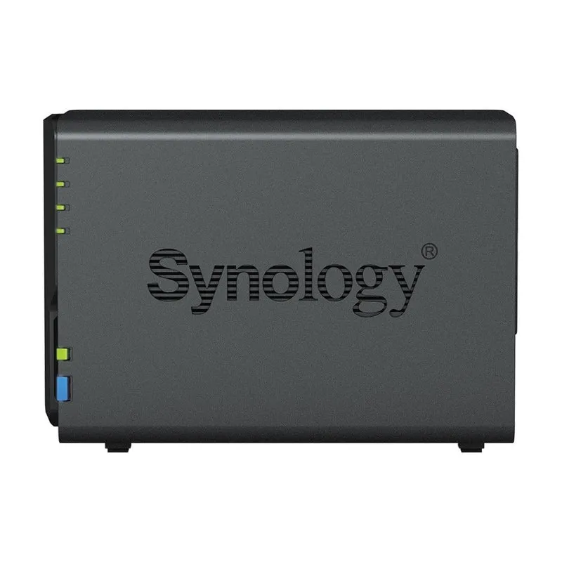 Synology DiskStation DS223 | 2-Bay NAS | Surveillance Station | tot 2 × 108TB | USB 3.2 | Zwart