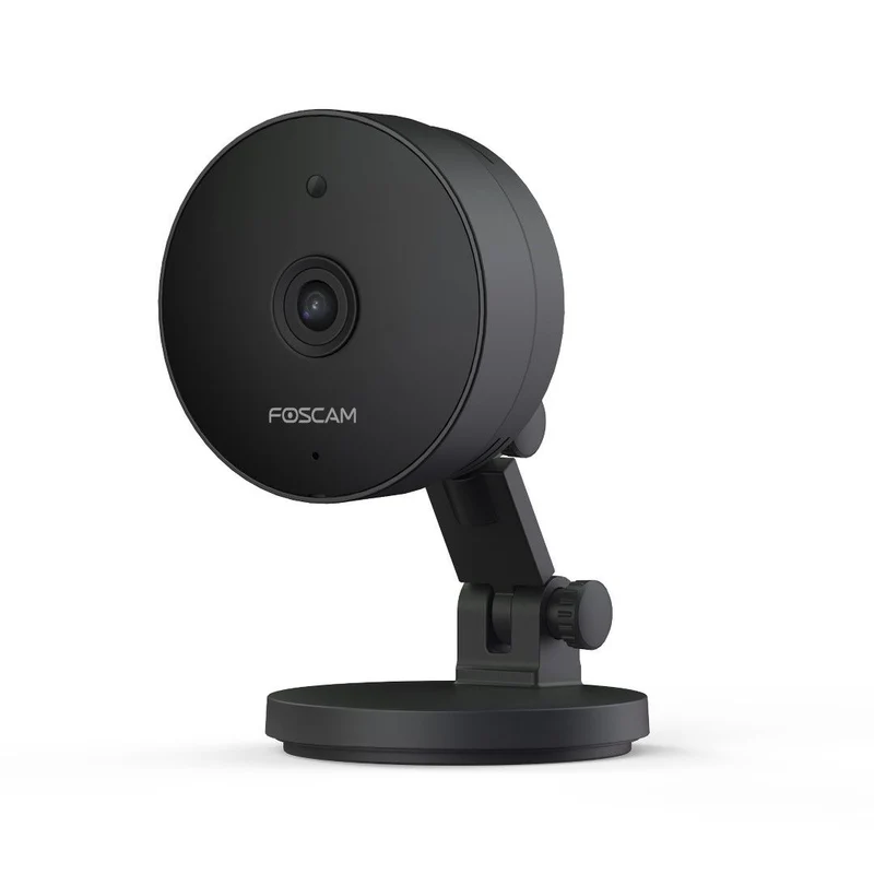 Foscam C5M | 5MP WiFi Indoor Camera | 2.8mm Vast | 111.4° | IR Nachtzicht 8m | AI Mens+Huisdier Detectie | Dual-band WiFi 2.4/5GHz | SD 256GB | Zwart