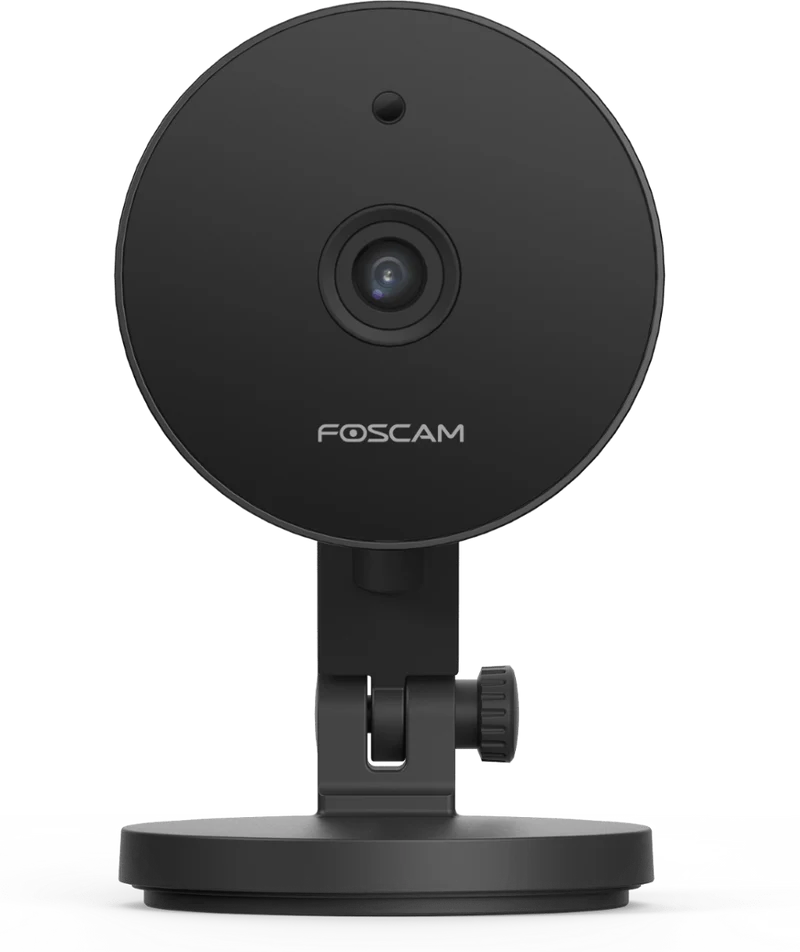 Foscam C5M | 5MP WiFi Indoor Camera | 2.8mm Vast | 111.4° | IR Nachtzicht 8m | AI Mens+Huisdier Detectie | Dual-band WiFi 2.4/5GHz | SD 256GB | Zwart