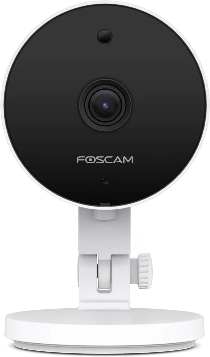Foscam C5M | 5MP QHD WiFi Binnencamera | 2.8mm Vast | 111.4° | AI Mens- & Huisdierdetectie | IR 8m | Dual-band WiFi | Alexa/Google | Wit
