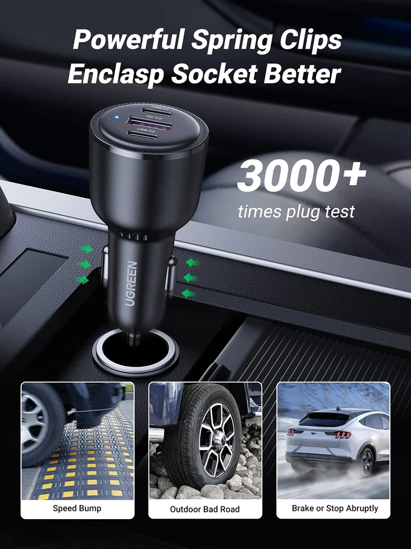 UGREEN 69W USB C Car Charger