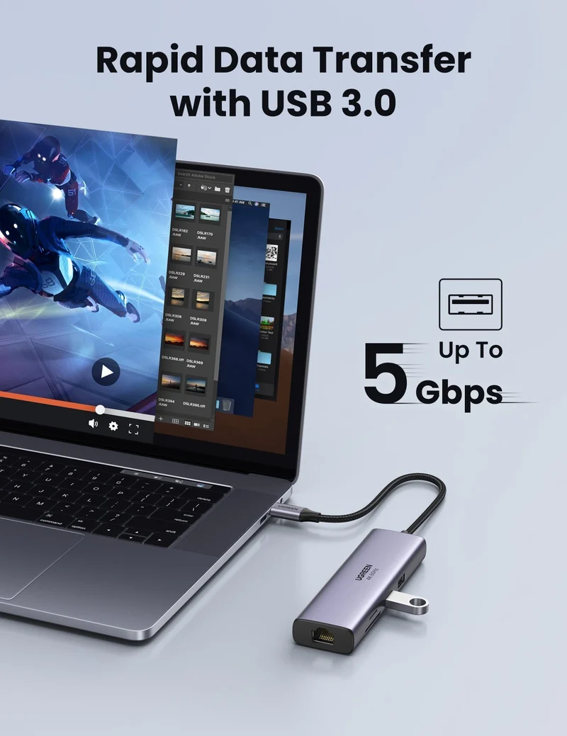 UGREEN 7-in-1 USB-C Hub with 4K HDMI
