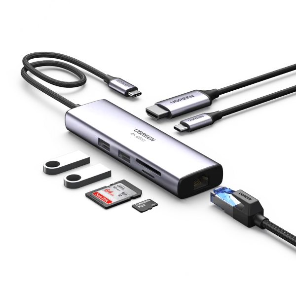 UGREEN 7-in-1 USB-C Hub with 4K HDMI