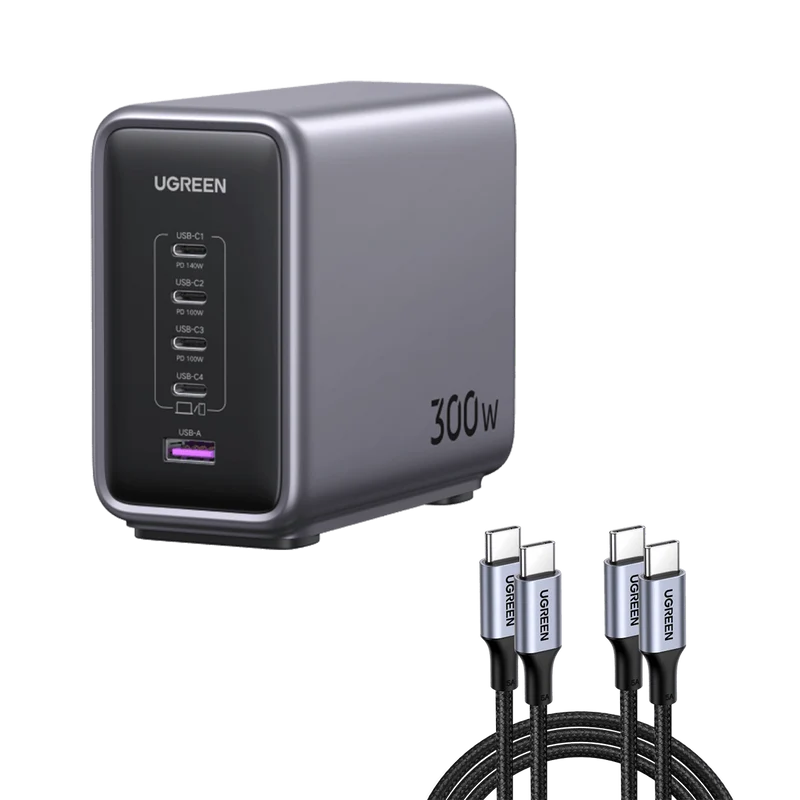 UGREEN Nexode 300W 5-Port Desktop Charger