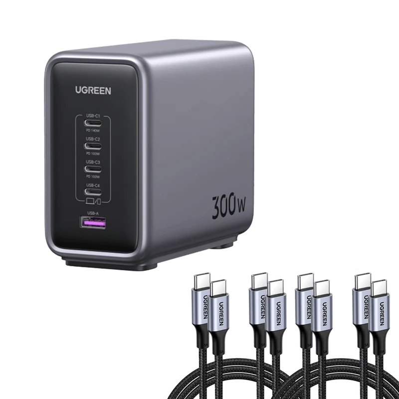 UGREEN Nexode 300W 5-Port Desktop Charger