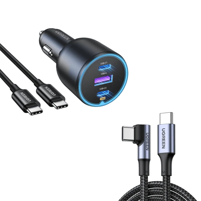 UGREEN 130W USB-C Car Charger