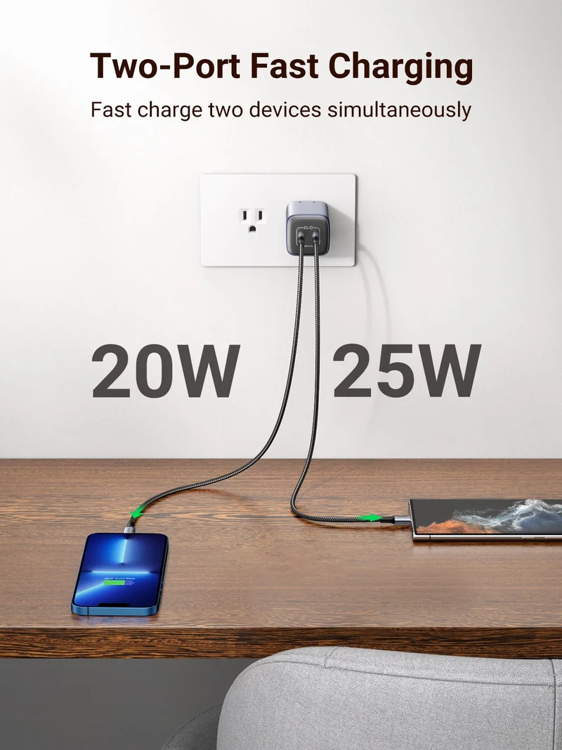 UGREEN Nexode 45W 2-Port Charger