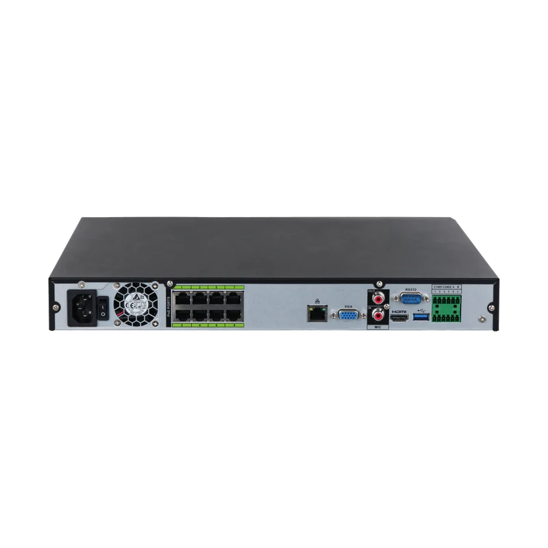 Dahua NVR5208-8P-EI2 8-Kanaals WizSense NVR met AI | 8 POE poorten