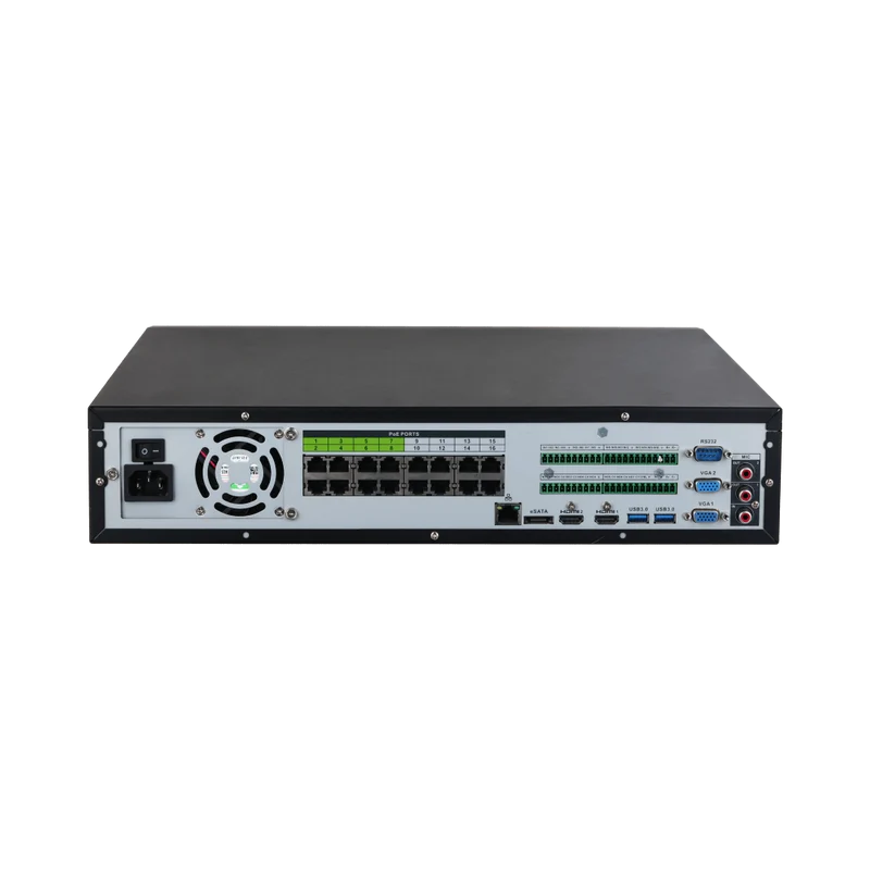 Dahua NVR5864-16P-EI2 64-Kanaals WizSense NVR met AI | 16 POE poorten