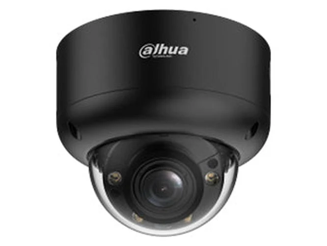 Dahua IPC-HDBW3849R1-ZAS-PV Zwart | WizSense 8MP | 2.7-13.5mm | TiOC Dome met Active Deterrence & IK10+