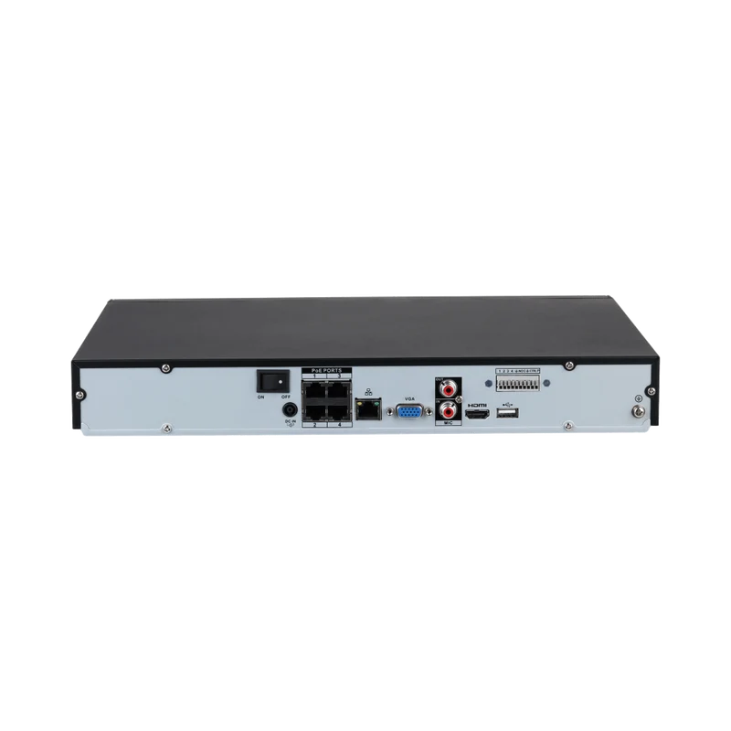 Dahua NVR4204-P-EI 4-Kanaals WizSense NVR met AI | 4 POE poorten