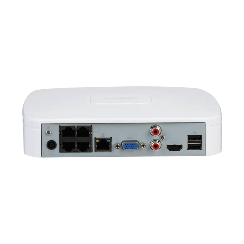Dahua NVR4104-P-EI Compacte 4-Kanaals WizSense NVR met AI | 4 POE poorten