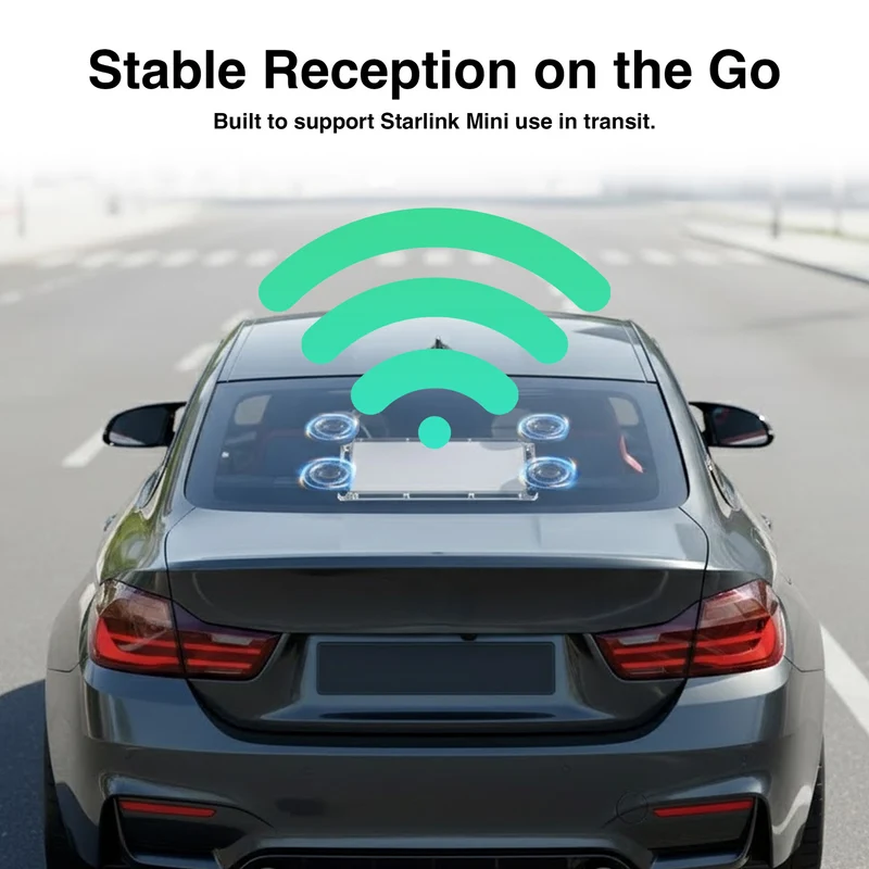 ChargeCore Starlink Mini Suction Cup Window Mounting Set