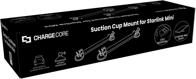 ChargeCore Starlink Mini Suction Cup Window Mount