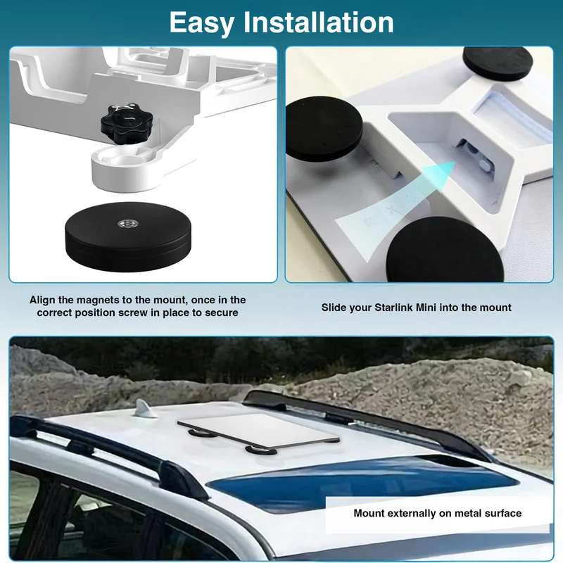 ChargeCore Starlink Mini Magnetic Mounting Set