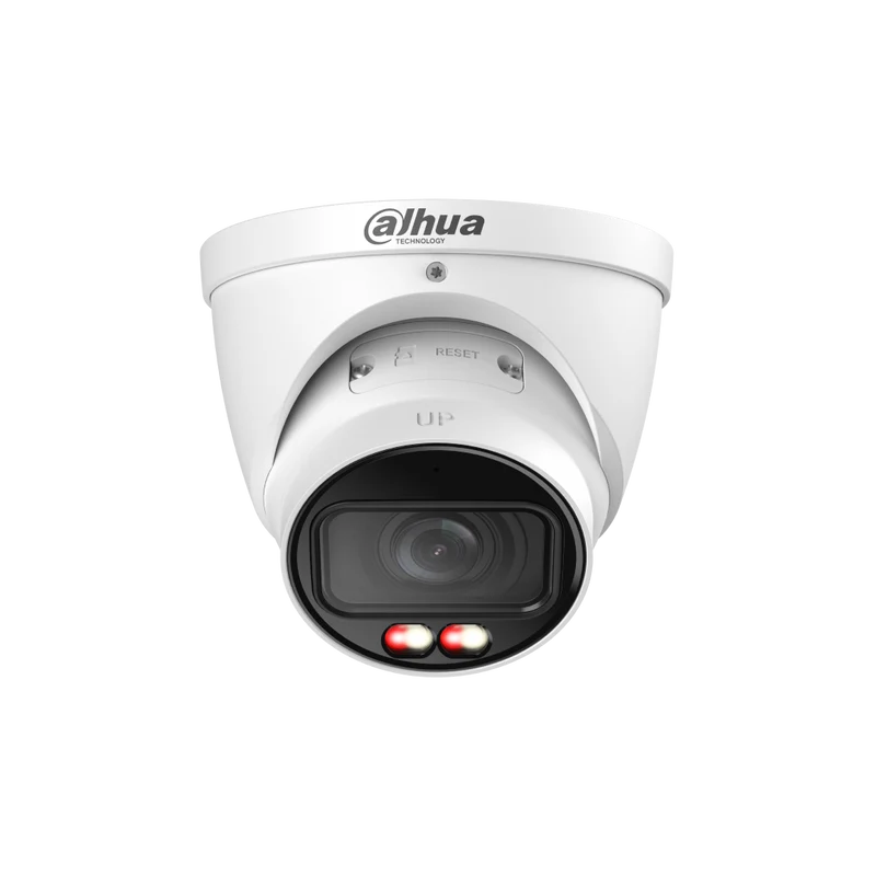 Dahua DH-IPC-HDW3249QMP-S-IL-0280B | 2MP WizSense Smart Dual Light Eyeball | 2.8mm | SMD 4.0 | IR + Warm Wit 50m | IP67 | Wit