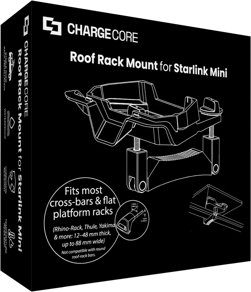 ChargeCore Starlink Mini Roof Rack Mount