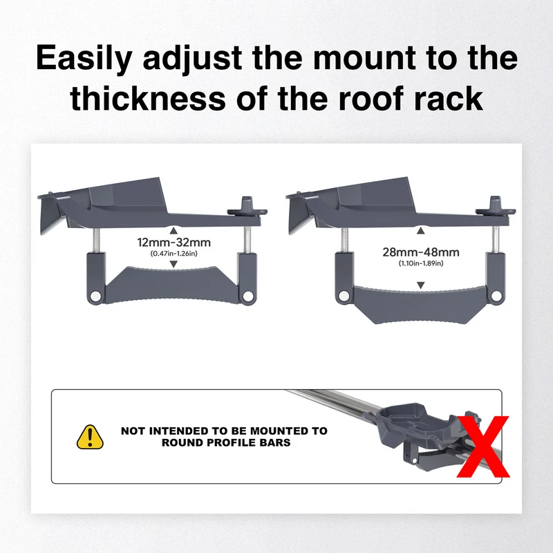 ChargeCore Starlink Mini Roof Rack Mount