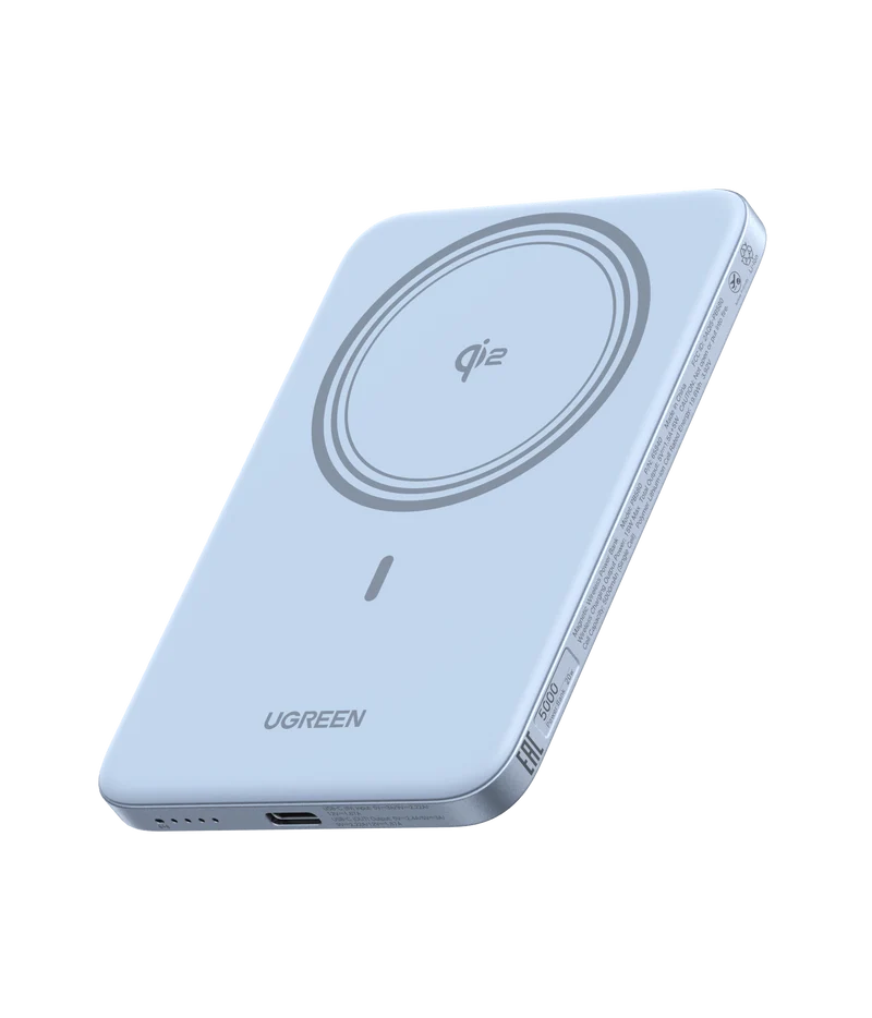 UGREEN MagFlow Air Magnetic Power Bank (5000mAh, Qi2 15W)