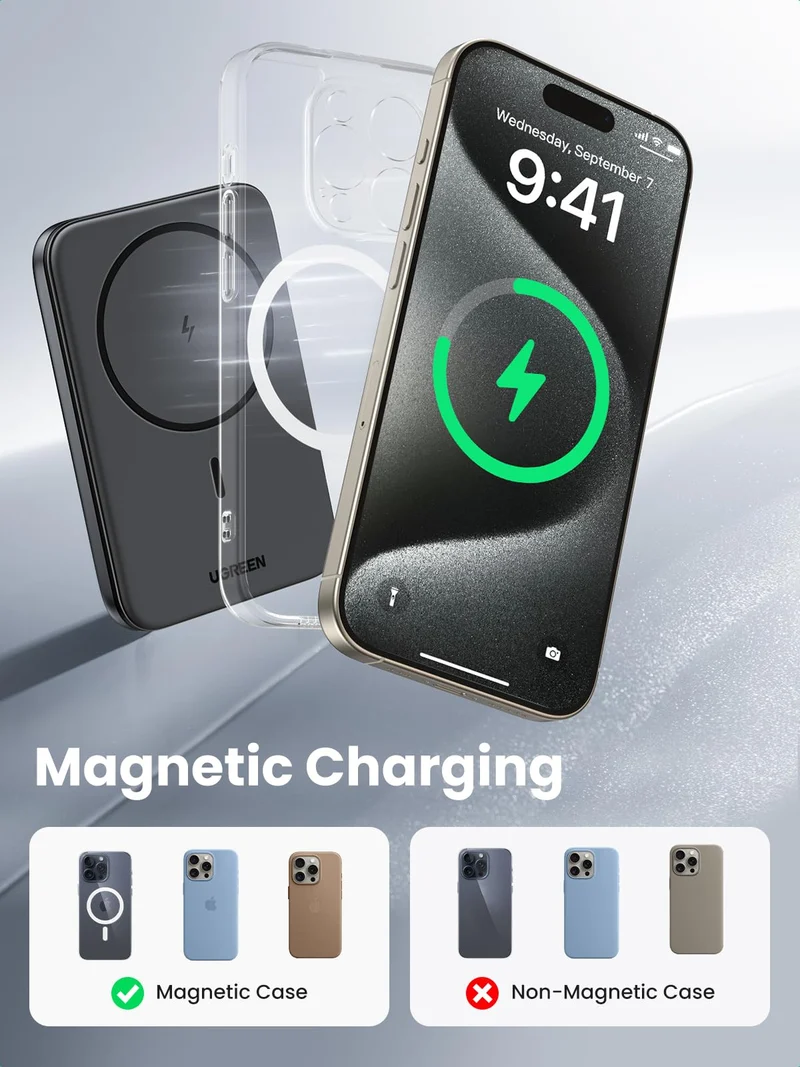 UGREEN 5000mAh MagSafe Power Bank for iPhone