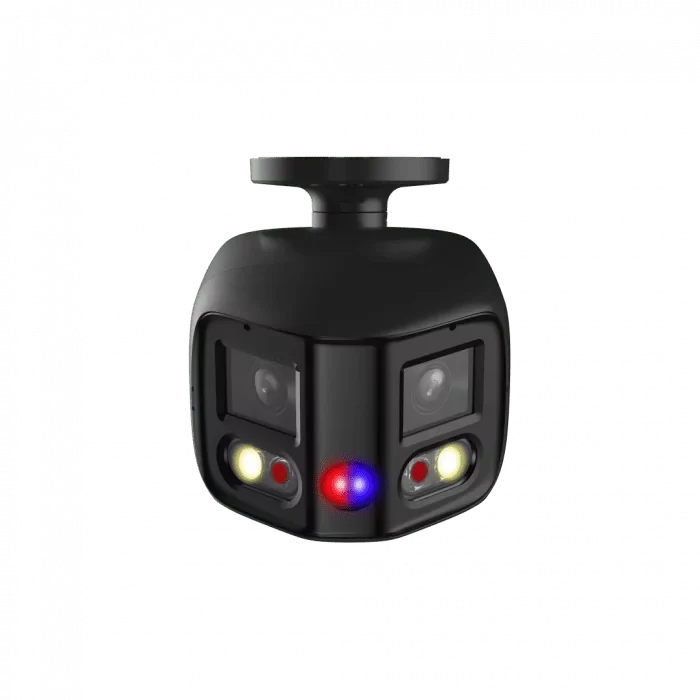 Dahua IPC-PFW3849S-A180-AS-PV | 8MP WizSense Panorama Bullet | 180° | Smart Dual Light | Lichtalarm | Tweeweg Audio | IP67 | Zwart