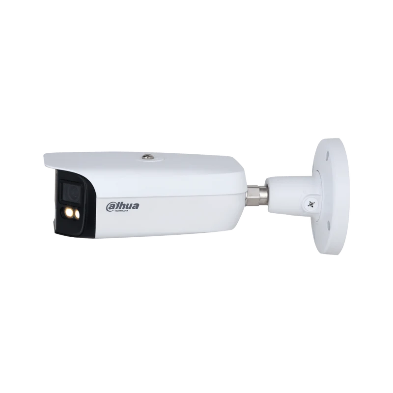 Dahua IPC-PFW5849-A180-E2-ASTE | 8MP WizMind Panorama Bullet | 180° | Full-color Nachtzicht | Tweeweg Audio | IP67 | Wit