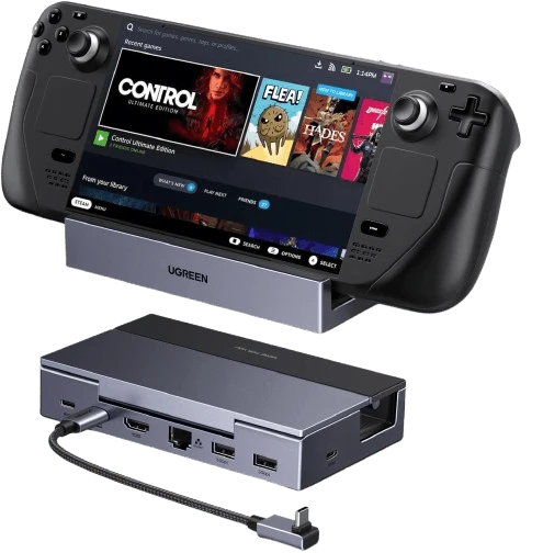 UGREEN Steam Deck Docking Station (6-in-1, 4K@120Hz, 100W PD)
