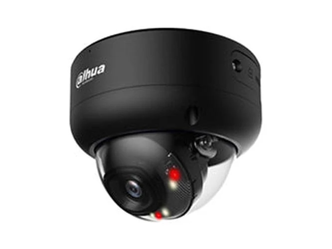 Dahua IPC-HDBW5859R1-ASE-PV-PRO Zwart | WizMind 8MP | 2.8mm | WizColor TiOC PRO Dome met Xinghan AI & IK10