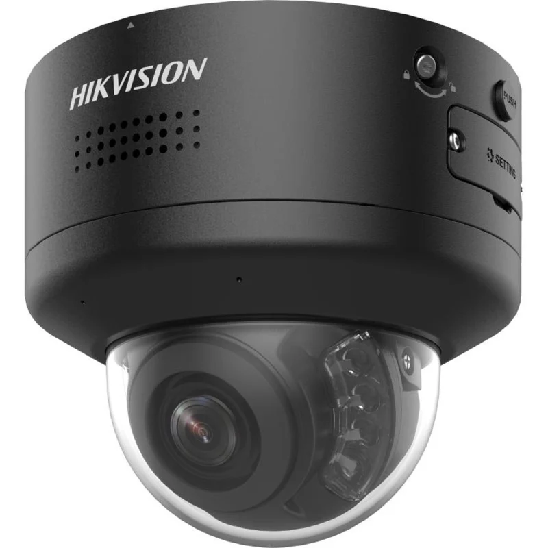 Hikvision DS-2CD2787G2H-LIPTRZS2U/SL 8MP 4K ColorVu PTZ Mini Dome Camera 2.8-12mm – Zwart