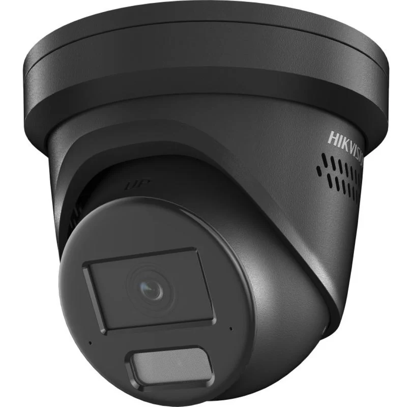 Hikvision DS-2CD2386G2H-IS2U/SL 8MP 4K AcuSense Turret Beveiligingscamera Zwart | 4mm