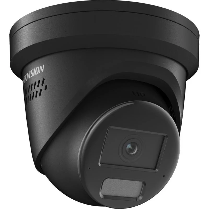Hikvision DS-2CD2386G2H-IS2U/SL 8MP 4K AcuSense Turret Beveiligingscamera Zwart | 4mm