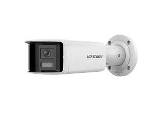 Hikvision DS-2CD2T83G2P-LISU/SL(180°) | 8MP 180° Panoramische Bullet Camera | Wit