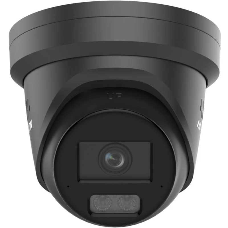 Hikvision DS-2CD2387G3-LIS2UY/SL 8MP 4K ColorVu AcuSense Turret Beveiligingscamera Zwart - 2.8mm