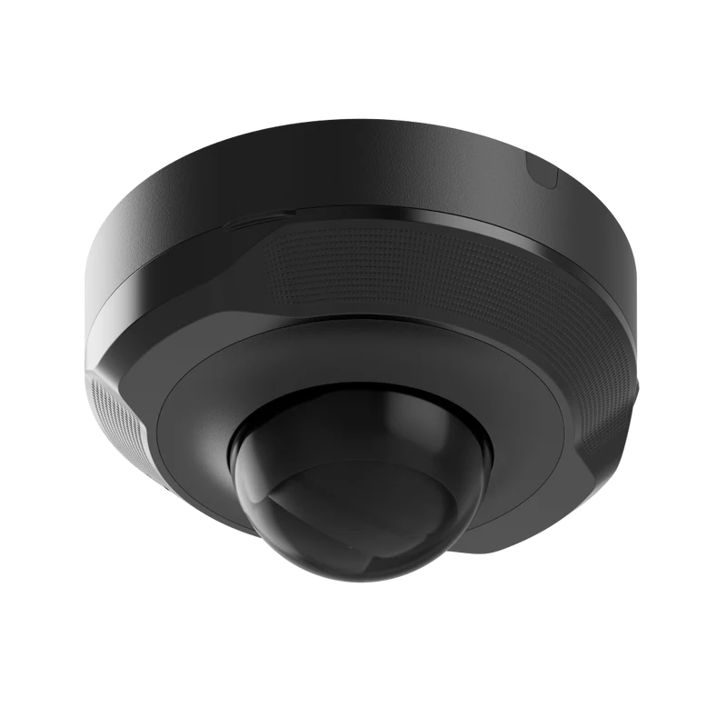 Ajax DomeCam Mini HL 5MP Outdoor Dome Camera | 2,8mm Vaste Lens, Zwart