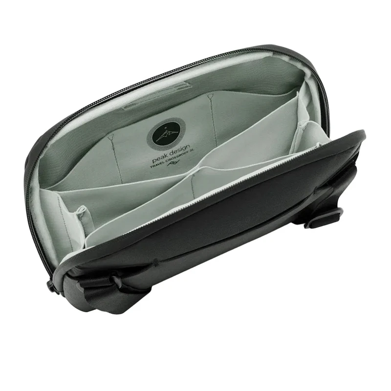 Sac croisé de voyage 3L (Noir)