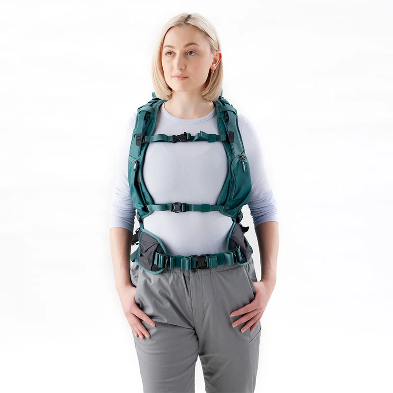 Sac à dos Ensemble de départ Action X25 V2 (Courroie pour Femme, Turquoise)