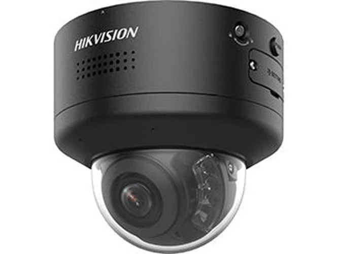 Hikvision DS-2CD2746G2H-IPTRZS2U/SL 4MP AcuSense Varifocale Dome Beveiligingscamera Zwart | 2.8-12mm
