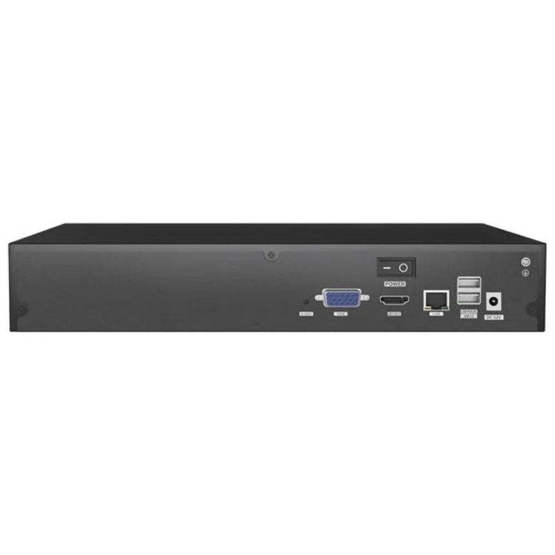Foscam FNA216H | 16-kanaals 4K NVR Recorder | Max 2×16TB HDD | H.264+ | ONVIF | HDMI | Plug & Play | Zwart