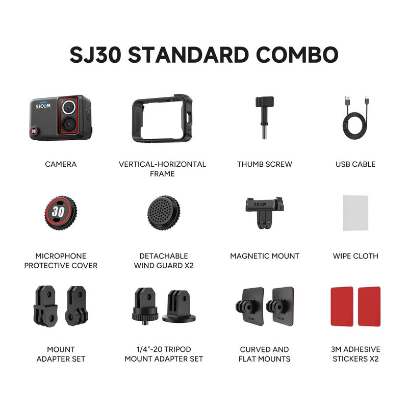 SJ30 8K Dual-lens Action Camera