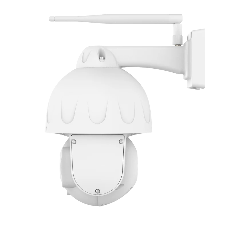Foscam SD8P | 8MP 4K WiFi PTZ Camera | 4x Optische Zoom | 355° Pan + 90° Tilt | IR Nachtzicht 20m | Dual-band WiFi | IP66 | ONVIF | Wit